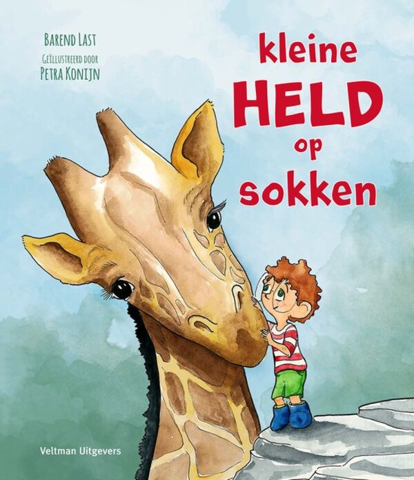 Kleine held op sokken